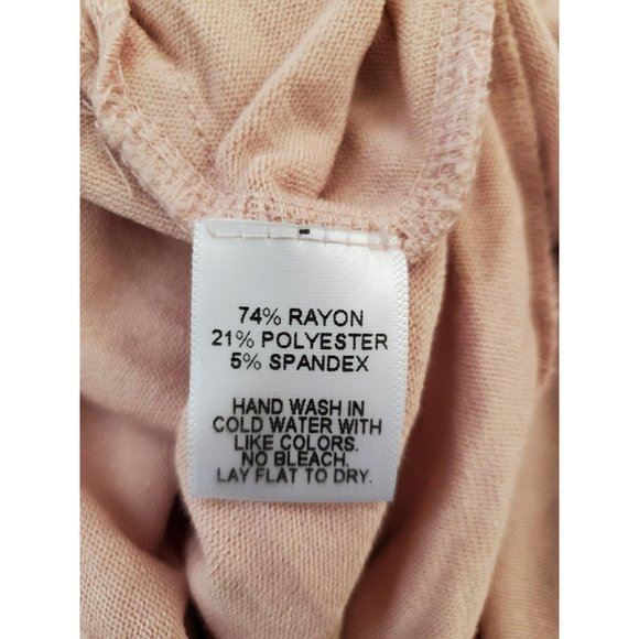 Gibson Convertible Neckline Tunic - size XS in Pink. - Picture 12 of 12